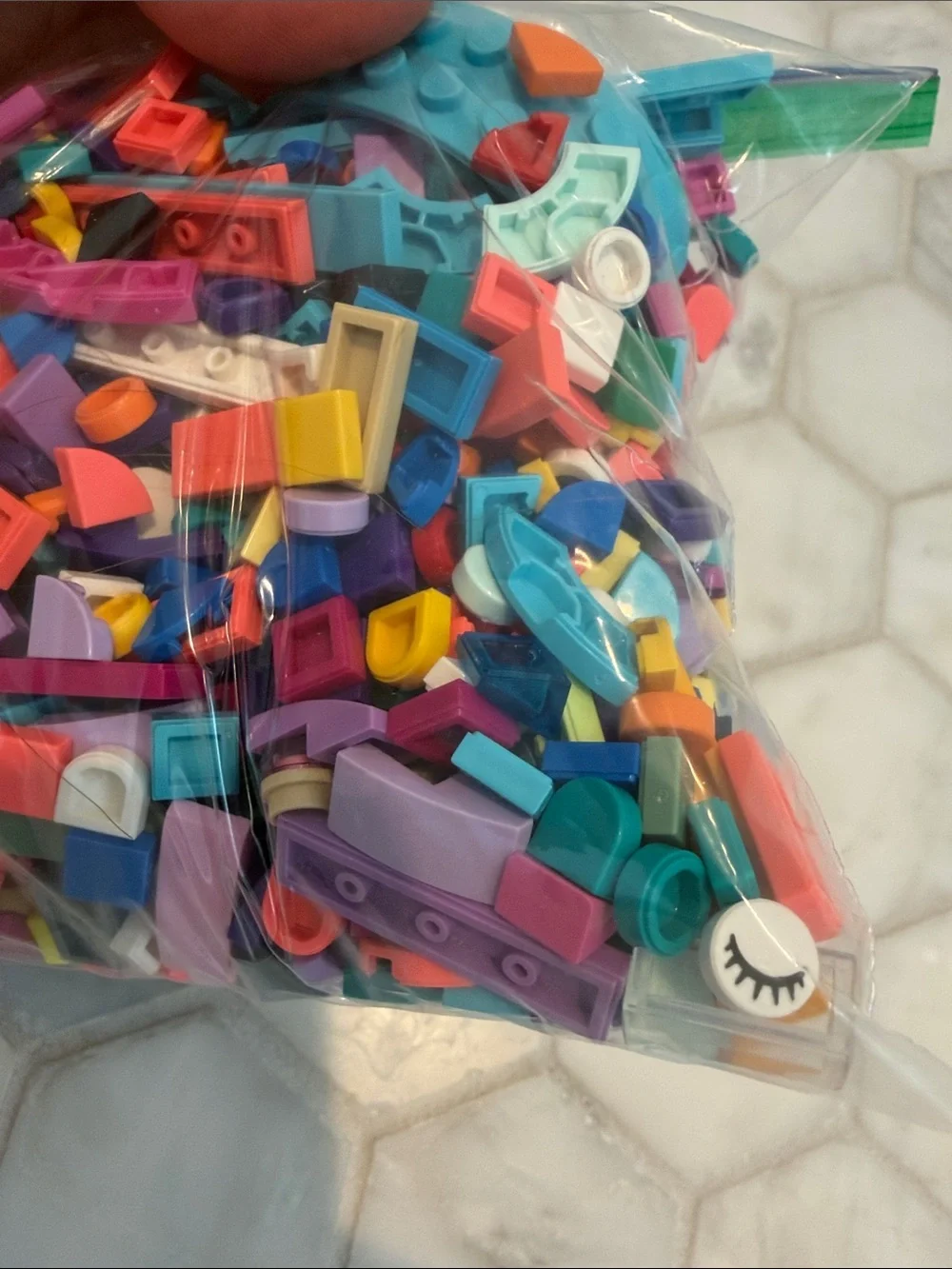 LEGO LOT Miscellaneous Dots Mosaic Arts & Crafts Building Bricks
